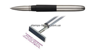 Ручка-штамп Rollerball 8504М (флеш)